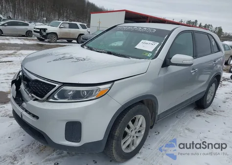 2014 Kia Sorento Lx из США, поврежденный, VIN 5XYKT3A69EG449537